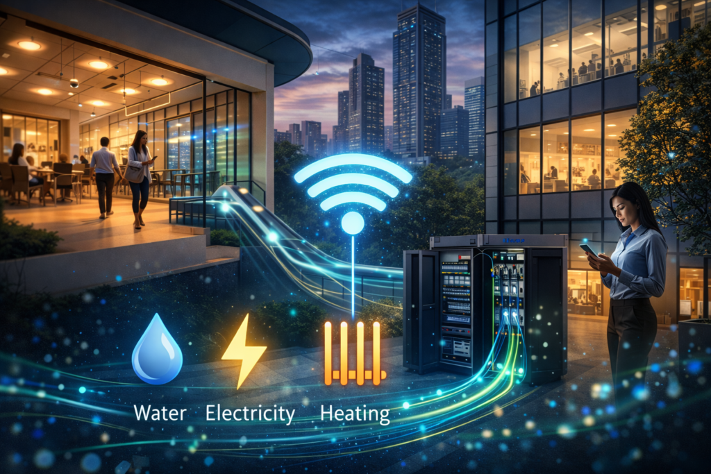 Connectivité indoor mobile bâtiments